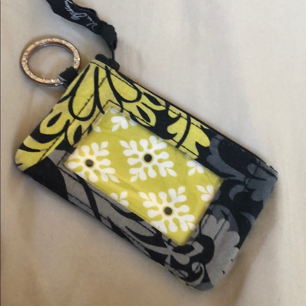 Vera Bradley keychain wallet